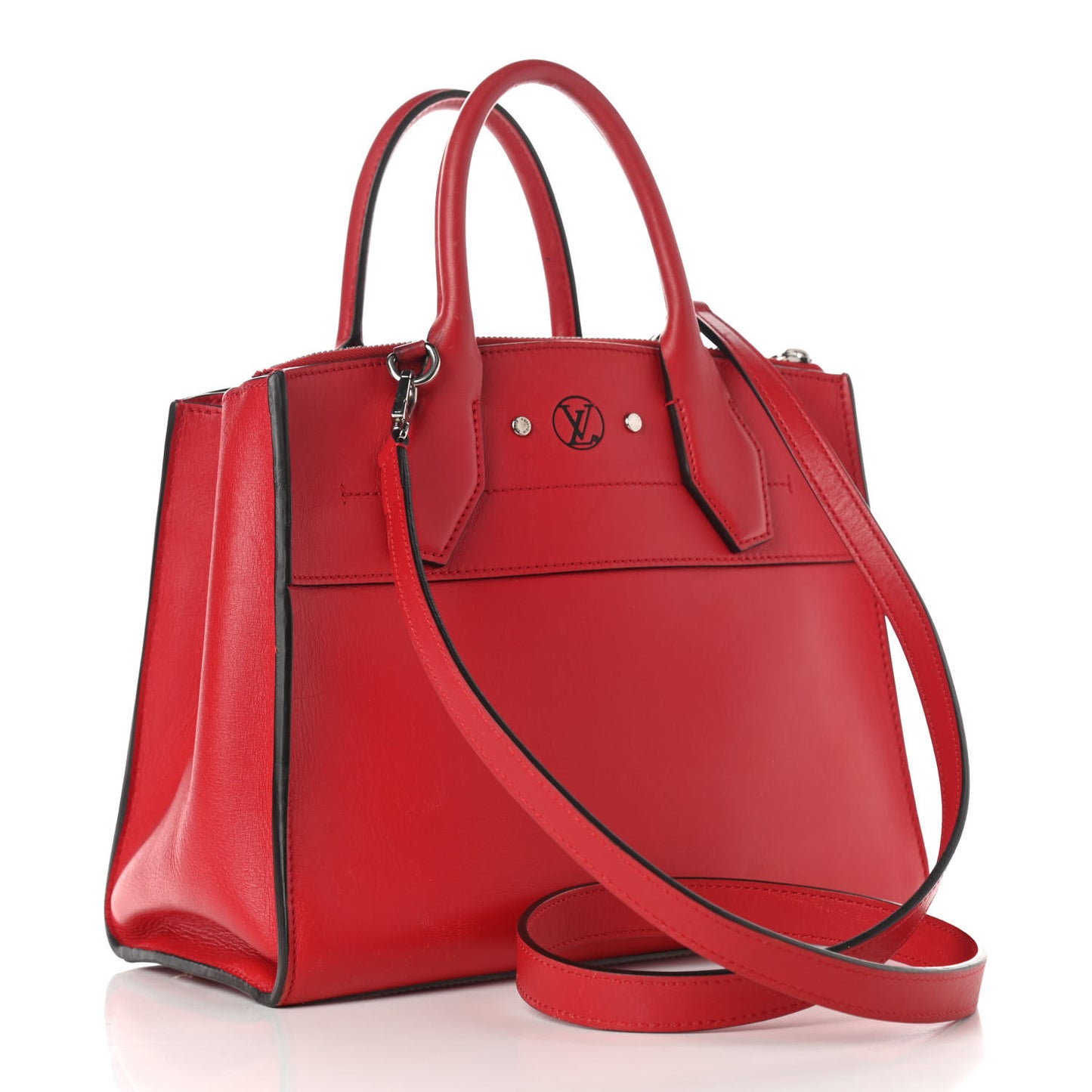 Calfskin City Steamer PM Rubis