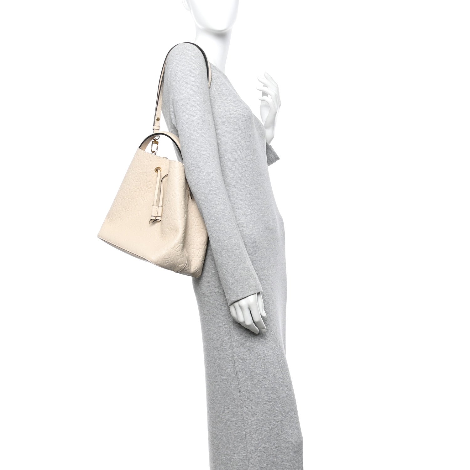 Louis Vuitton Empreinte Neonoe MM Cream 2 of 9