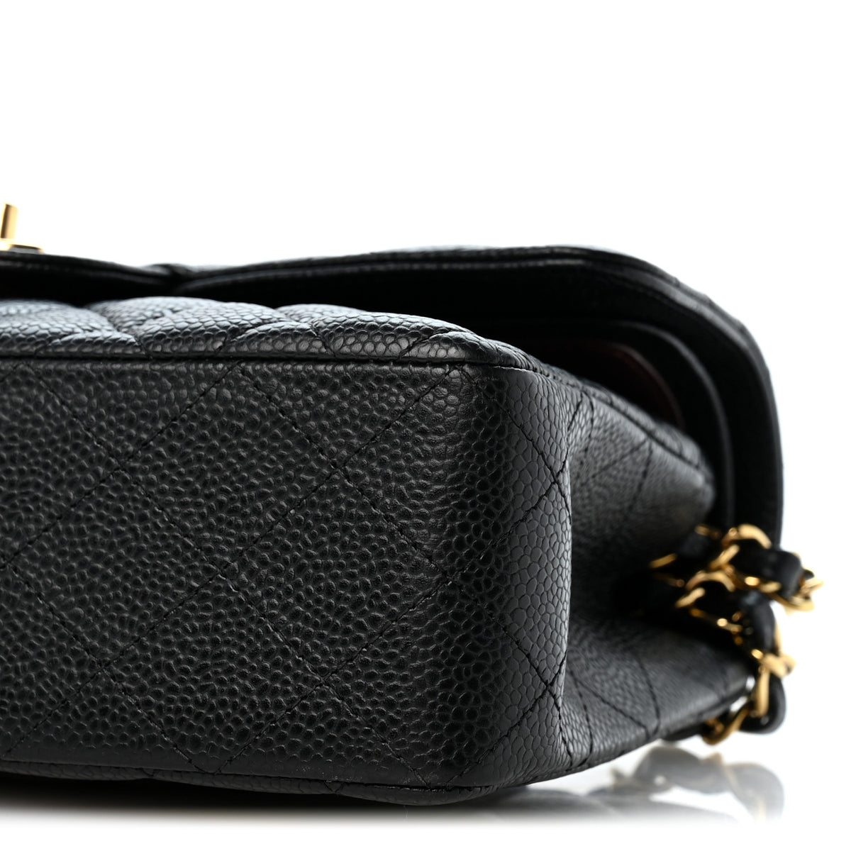 Chanel Caviar Quilted Small Double Flap Black 10 of 12