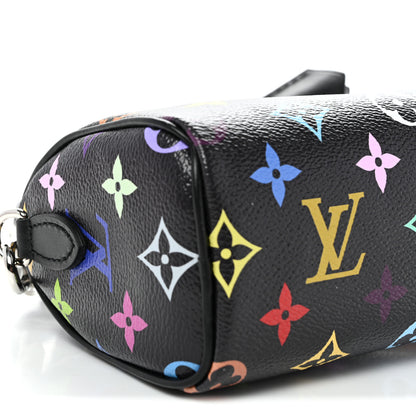 Louis Vuitton LV x TM Monogram Multicolor Nano Speedy Black 8 of 9