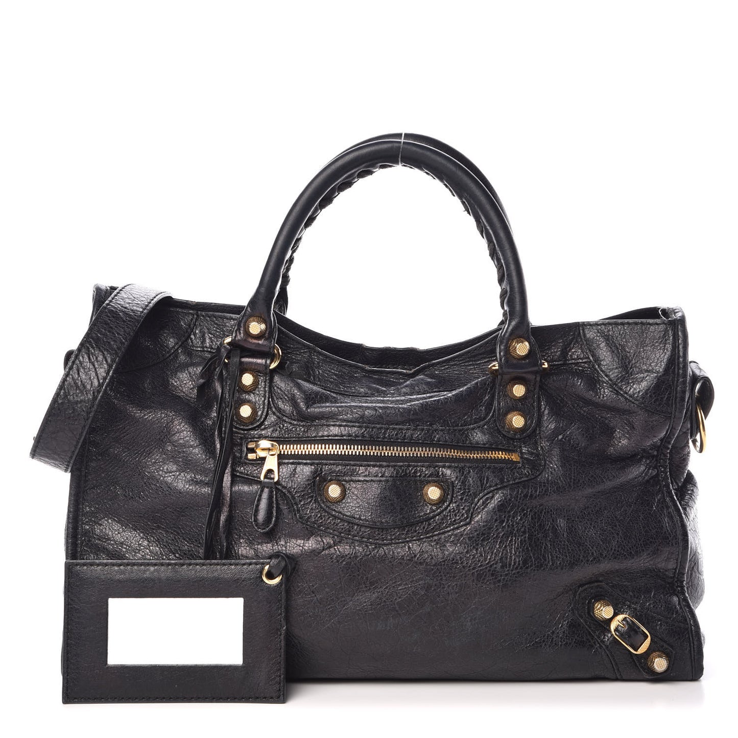 Agneau Giant 12 Gold Hardware City Black