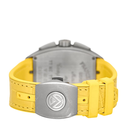Franck Muller Titanium Alligator 45mm Vanguard Chronograph Camo Automatic Watch Yellow V45CCDT 2 of 5
