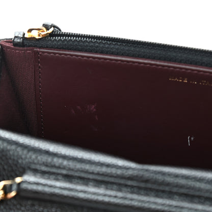 Chanel Caviar Quilted Wallet On Chain WOC Black 5 of 6