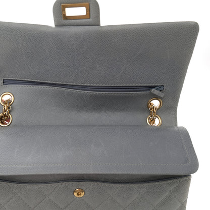 Chanel Caviar Quilted 2.55 Reissue 226 Flap Light Grey 14 of 14