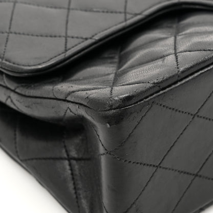 Chanel Lambskin Quilted Medium Double Flap Black 15 of 18