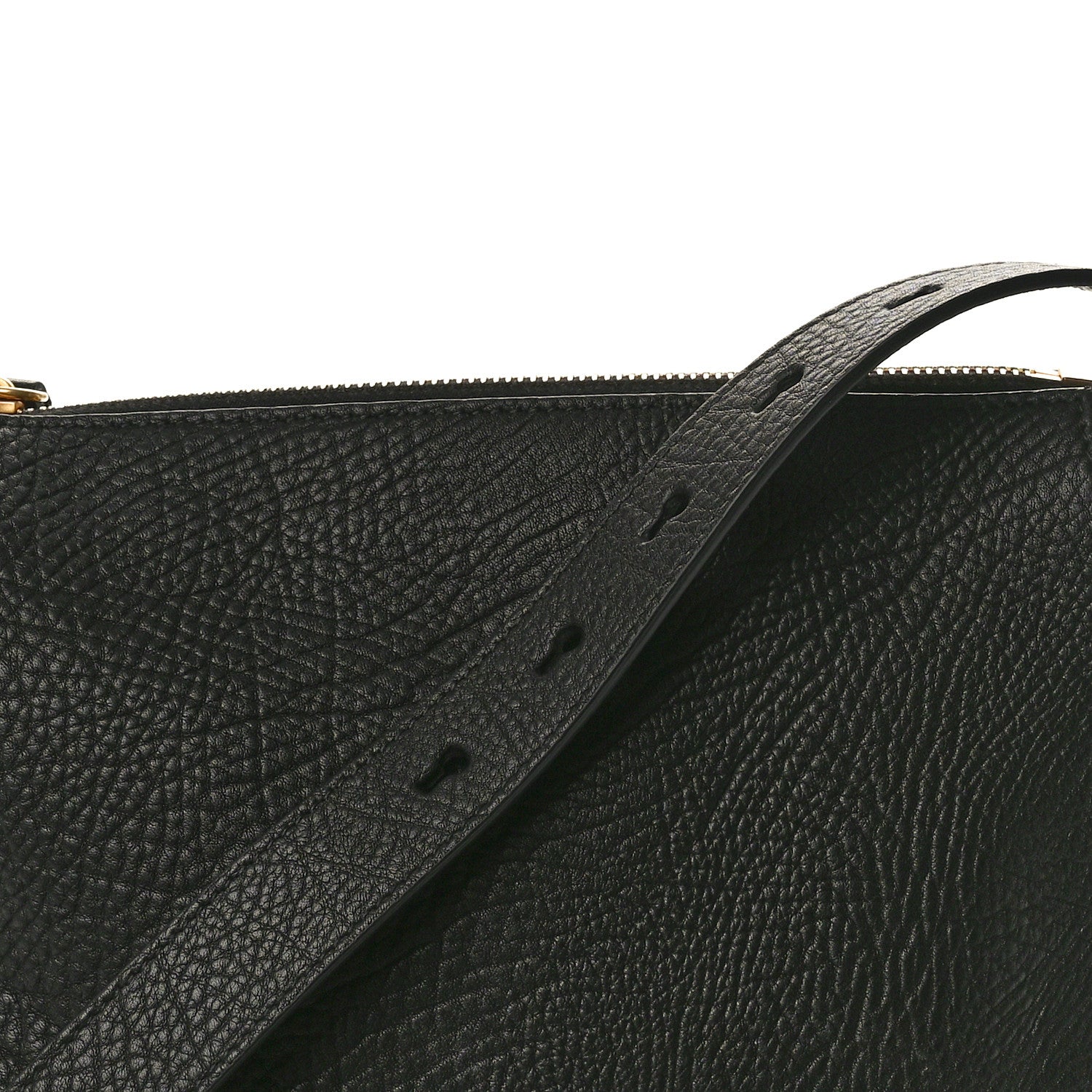 Burberry Grainy Calfskin Small Knight Bag Black 8 of 14