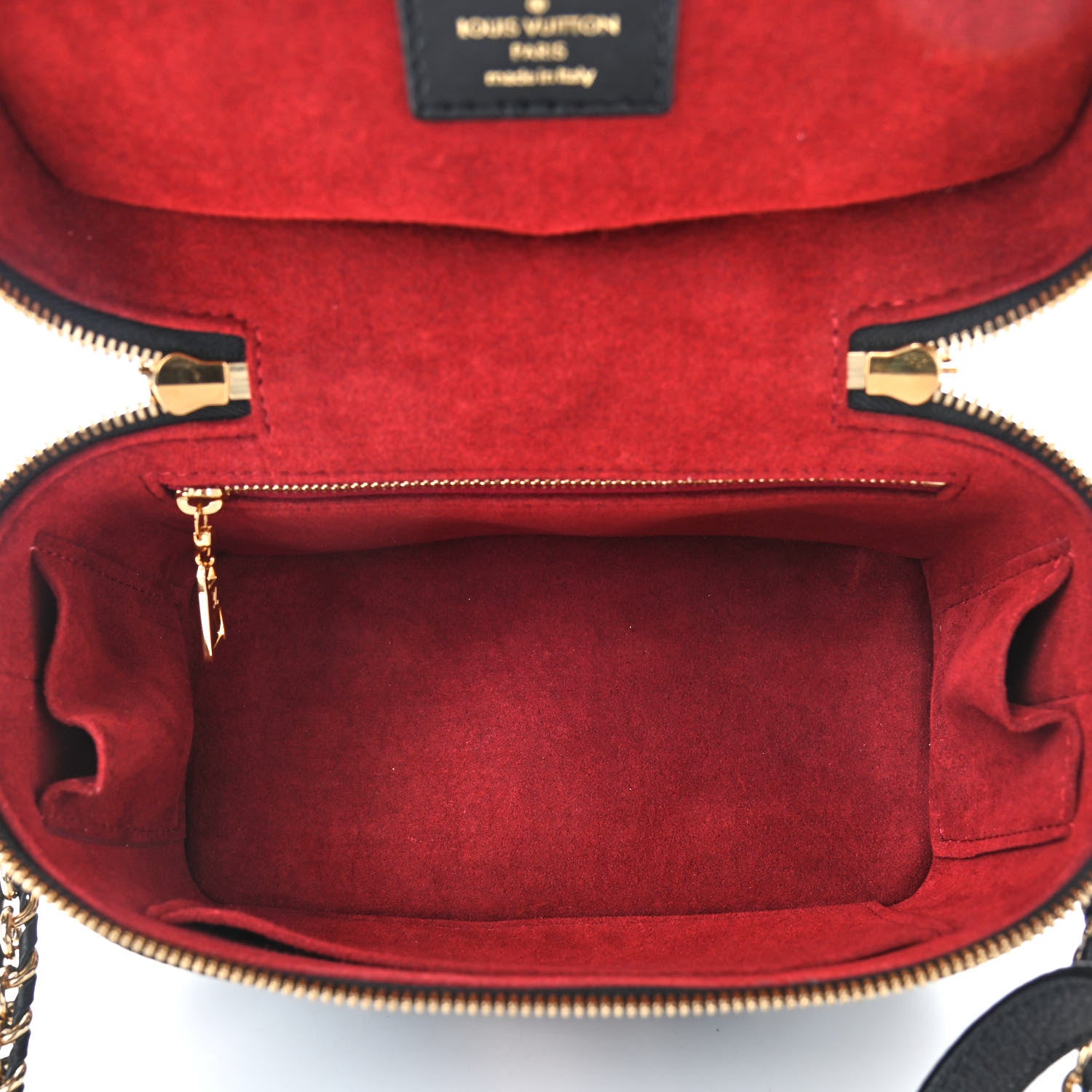 Louis Vuitton Empreinte Monogram Giant Vanity PM Black Beige 4 of 4