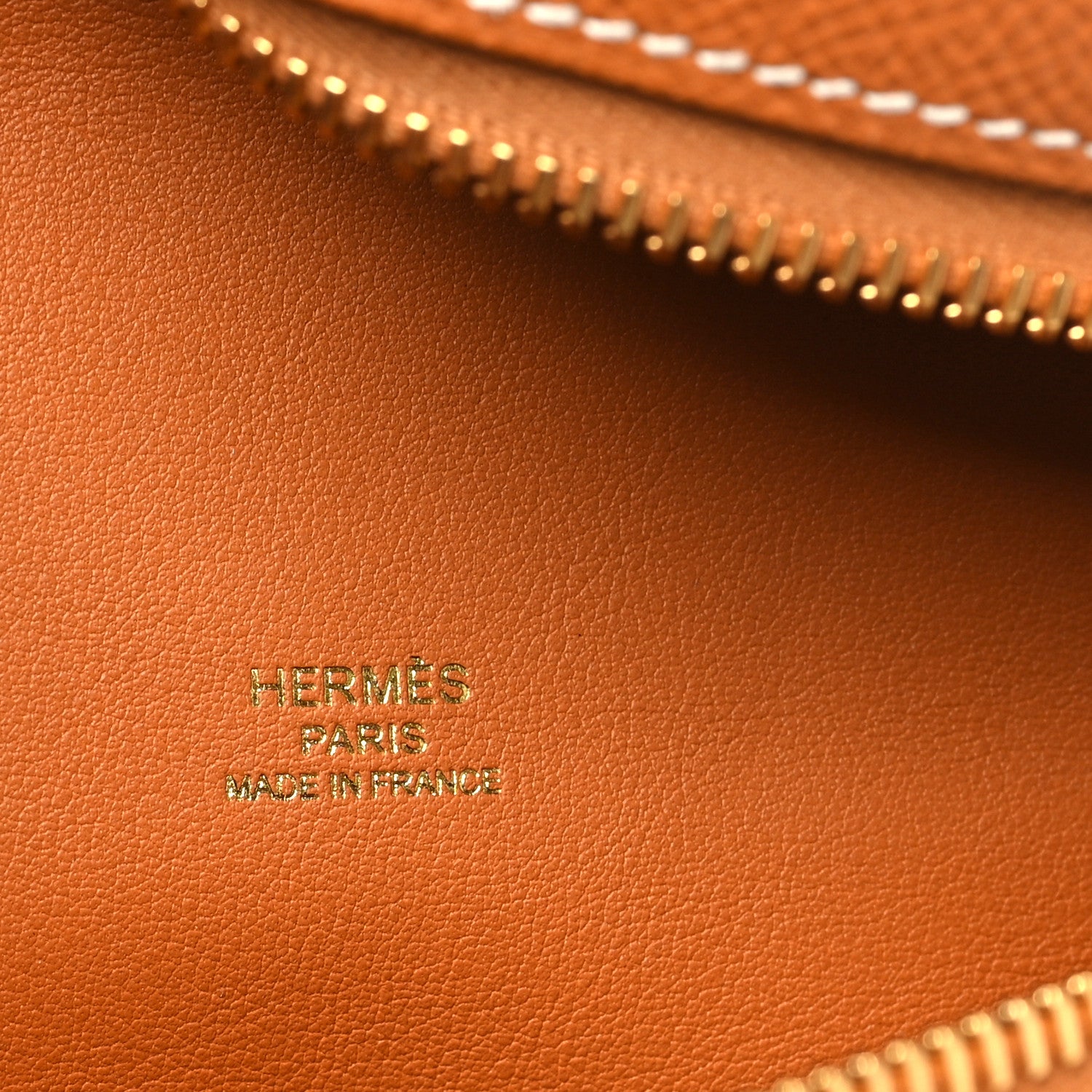 Hermes Epsom Petite Course Bag Gold 6 of 10