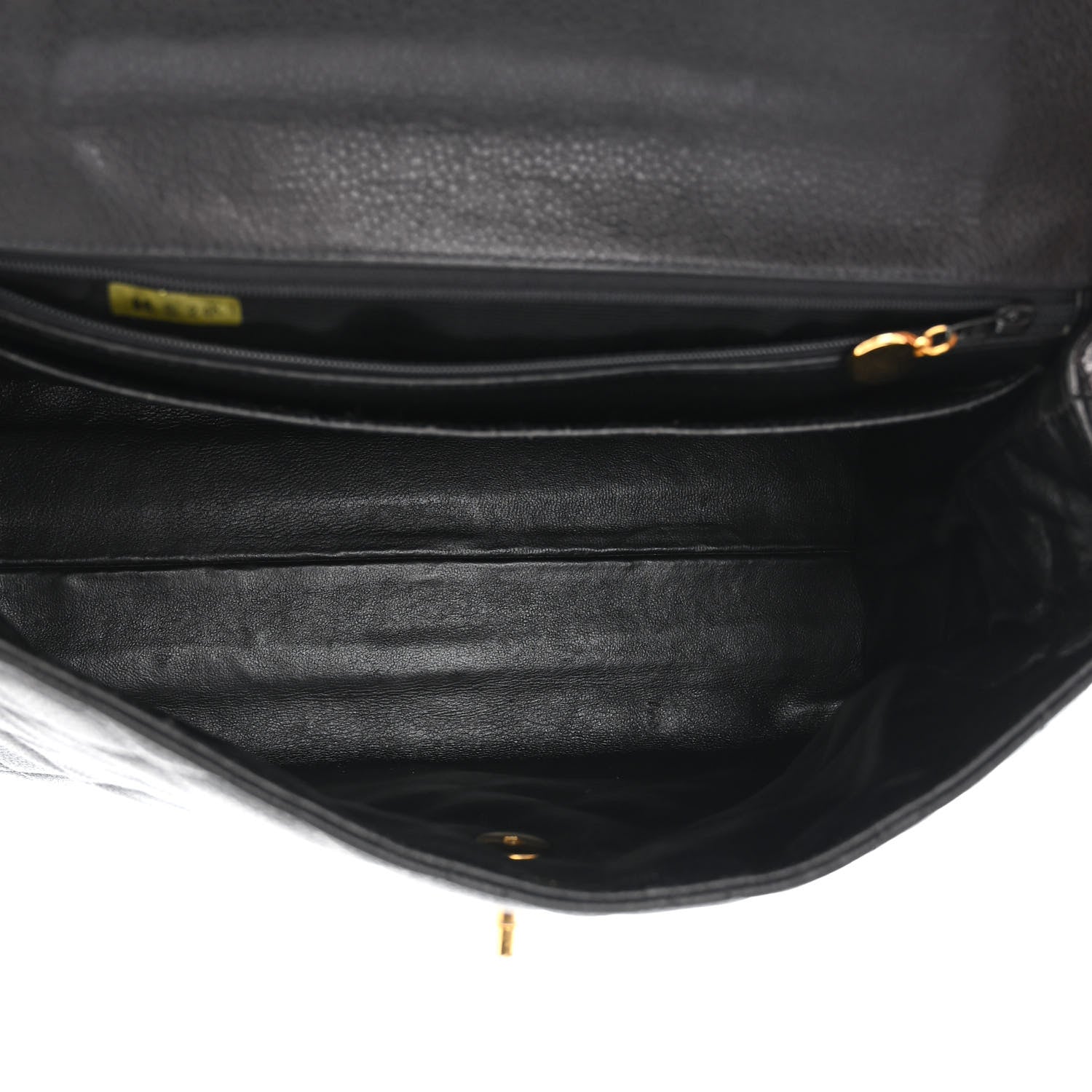 Chanel Caviar Quilted Jumbo Kelly Flap Black 5 of 11