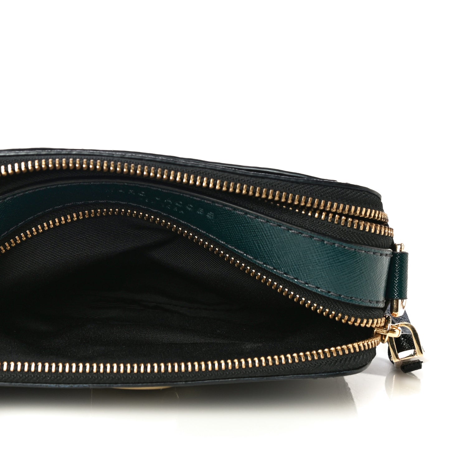 Saffiano Small Snapshot Camera Bag Black Multi