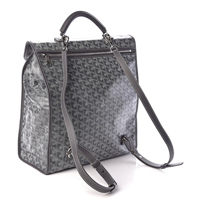 Goyard Goyardine Saint Leger Soft Briefcase Backpack Grey 3 of 9