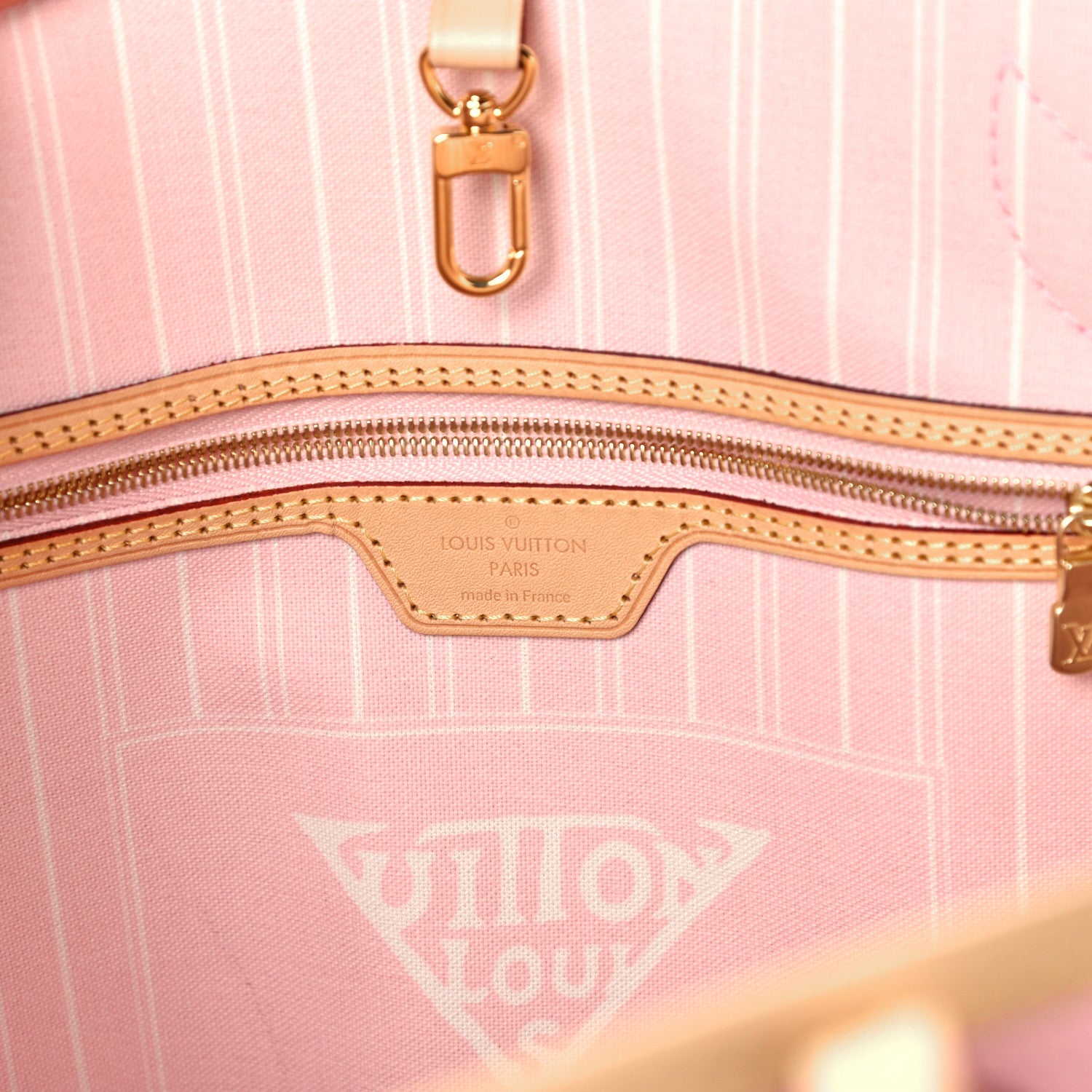 Louis Vuitton Monogram Giant By The Pool Neverfull MM Light Pink 6 of 10
