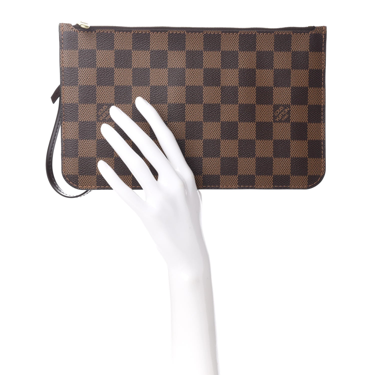 Louis Vuitton Damier Ebene Neverfull MM GM Pochette 2 of 7