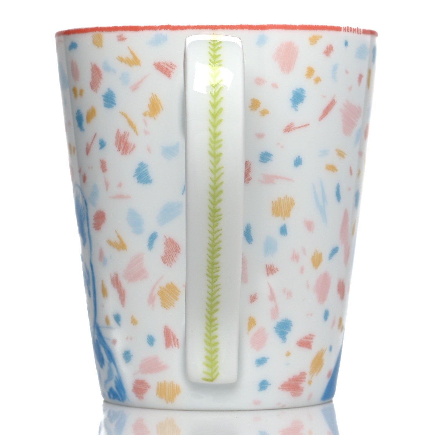 Hermes Porcelain Passe-Passe Mug 4 of 8