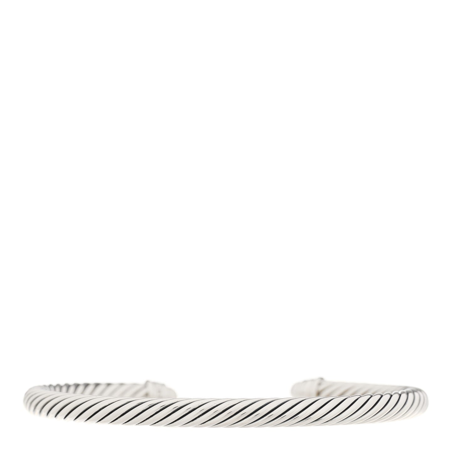 Sterling Silver Diamond Pearl 5mm Cable Classics Bracelet