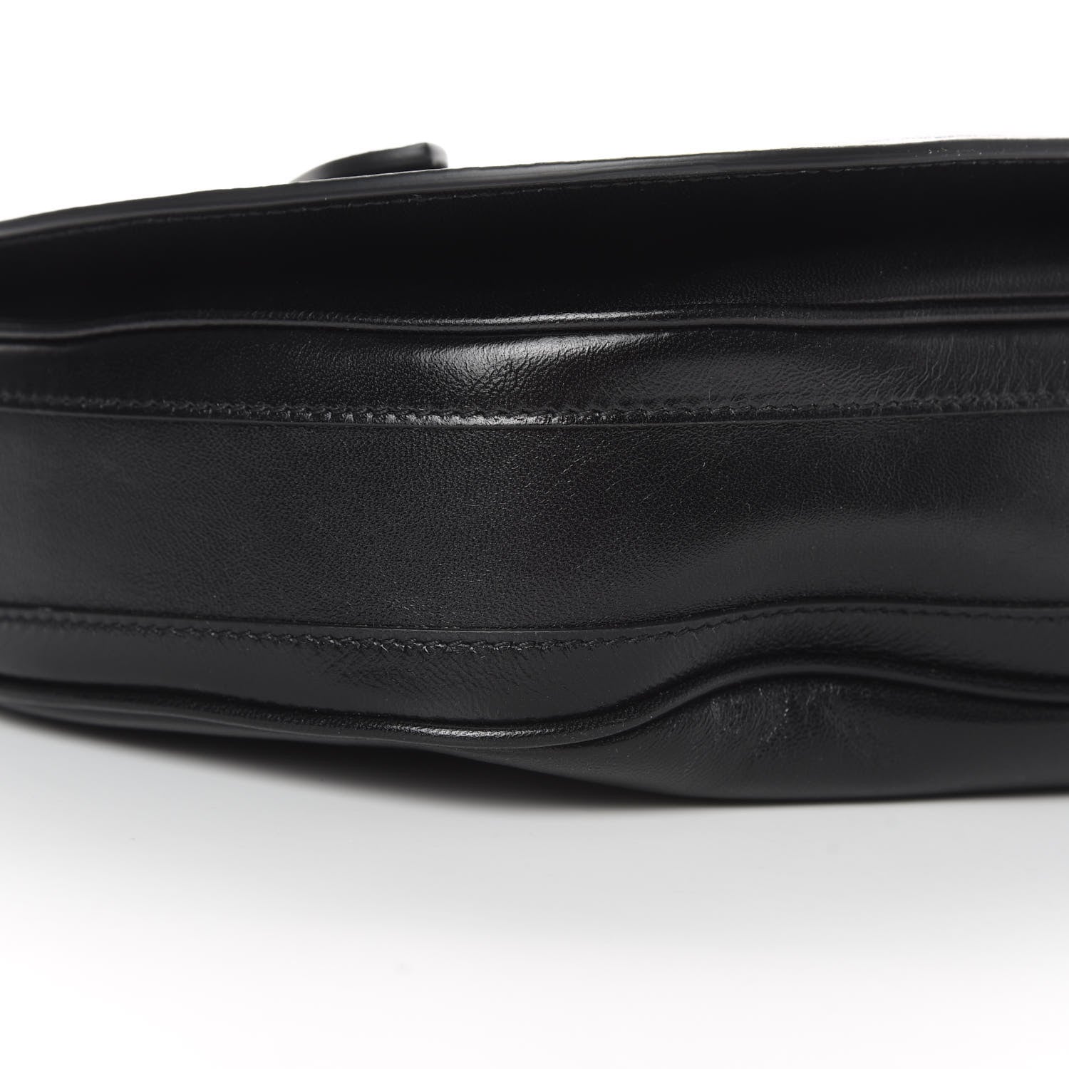 Burberry Lambskin Medium Olympia Chain Shoulder Bag Black 9 of 11