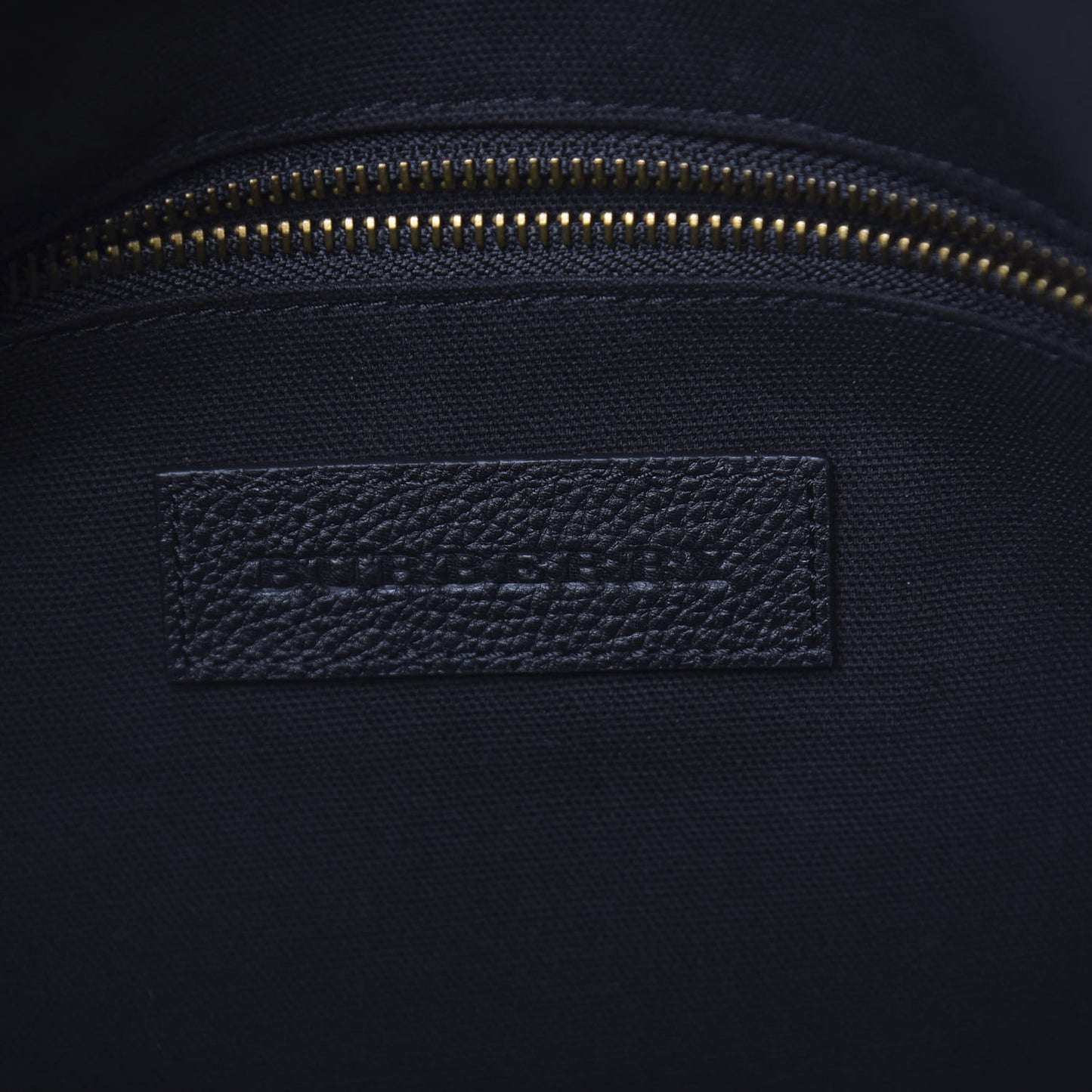 Grainy Calfskin Mega Check Armley Folding Messenger Black