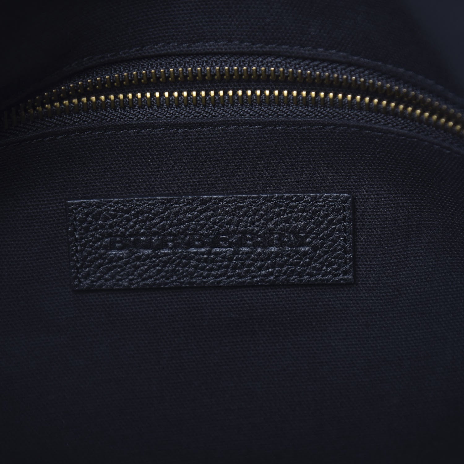 Burberry Grainy Calfskin Mega Check Armley Folding Messenger Black 7 of 10