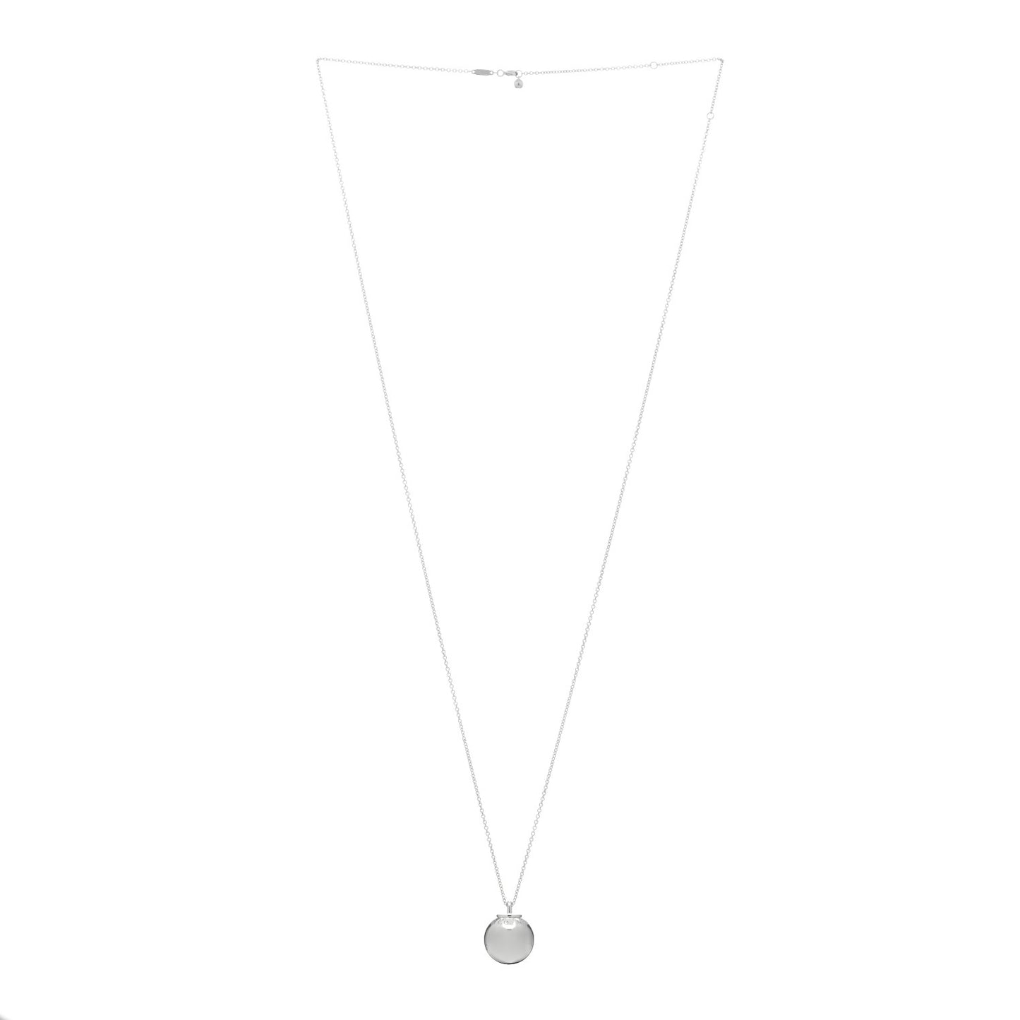 Sterling Silver 19mm HardWear Ball Pendant Necklace