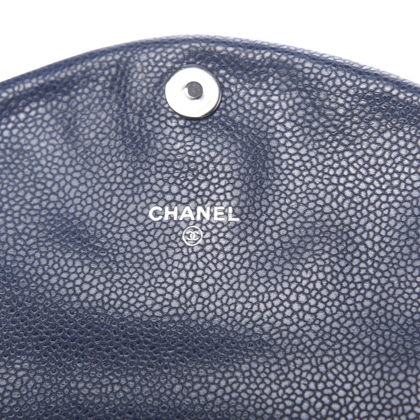 Caviar Half Moon Wallet On Chain WOC Navy