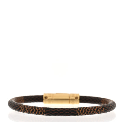 Louis Vuitton Damier Ebene Keep It Bracelet 3 of 6