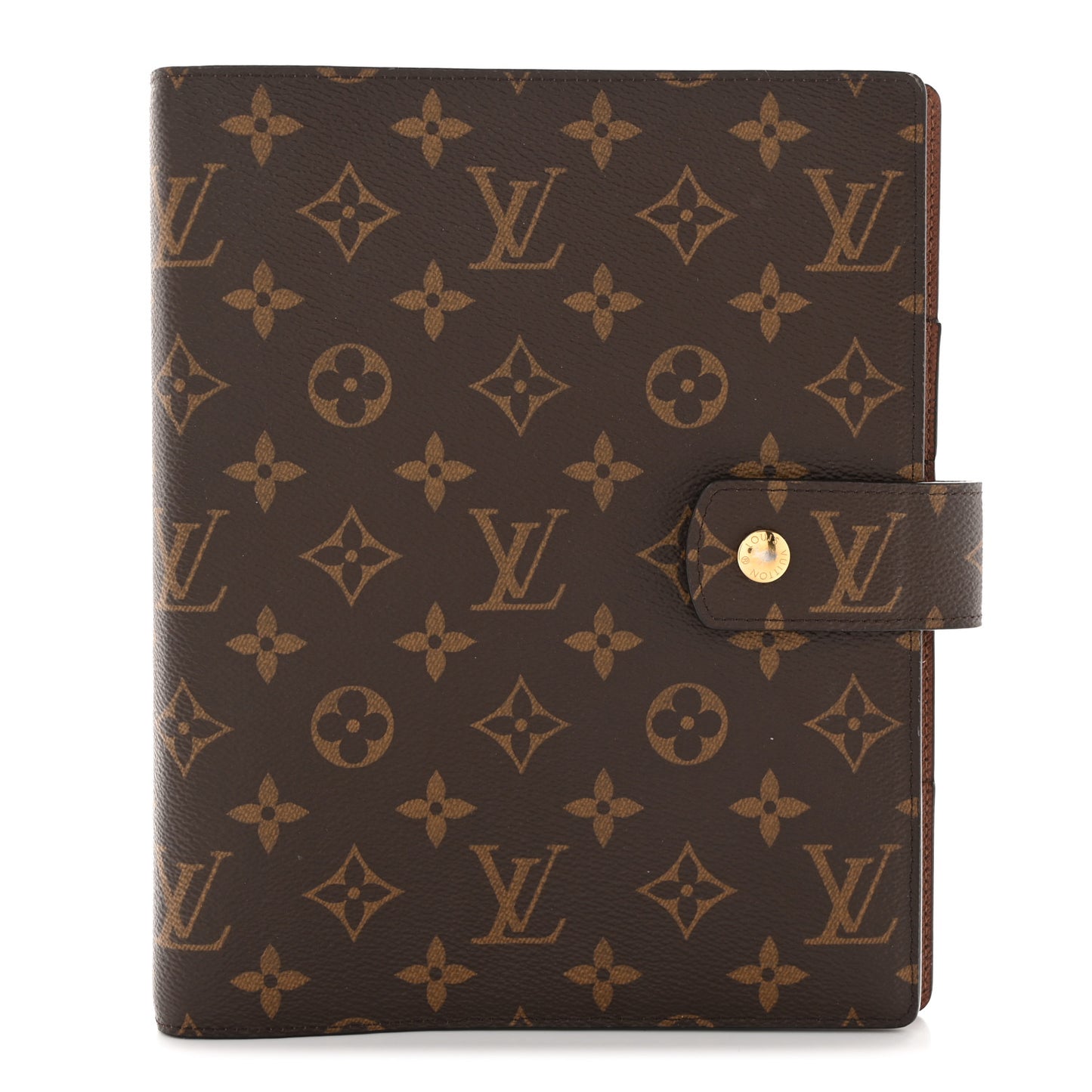Monogram Large Ring Agenda Cover