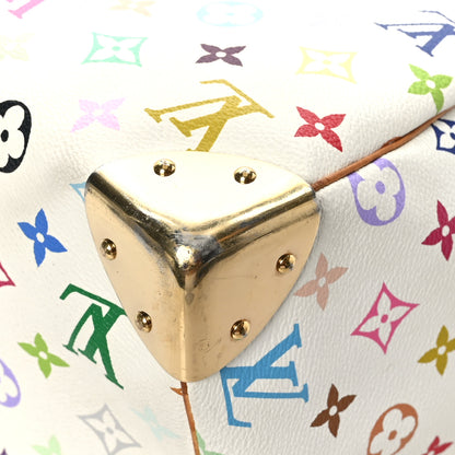 Louis Vuitton Monogram Multicolor Speedy 30 White 10 of 10