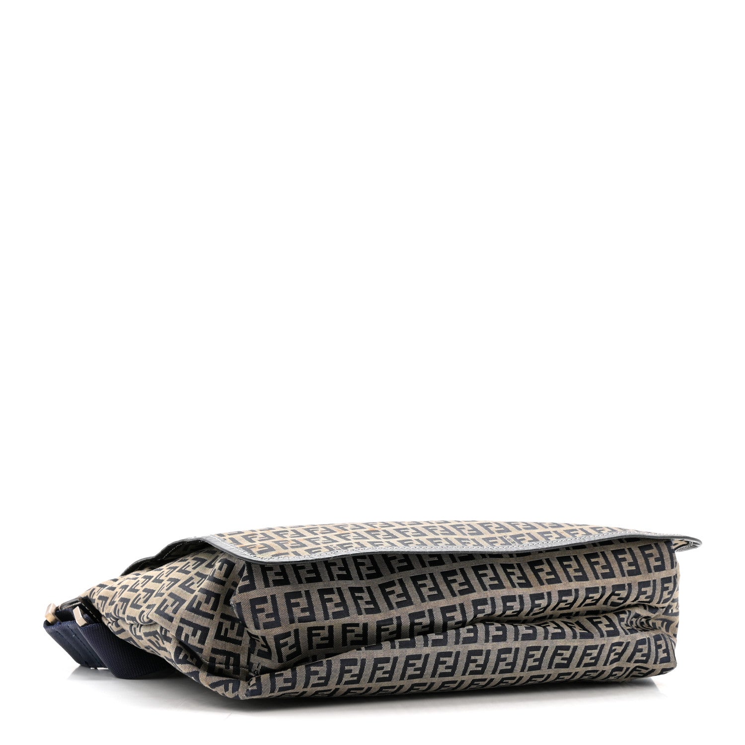 fendi ショルダーバッグ Fendi Zucchino Crossbody Messenger Bag Navy 1819135 – FASHIONPHILE