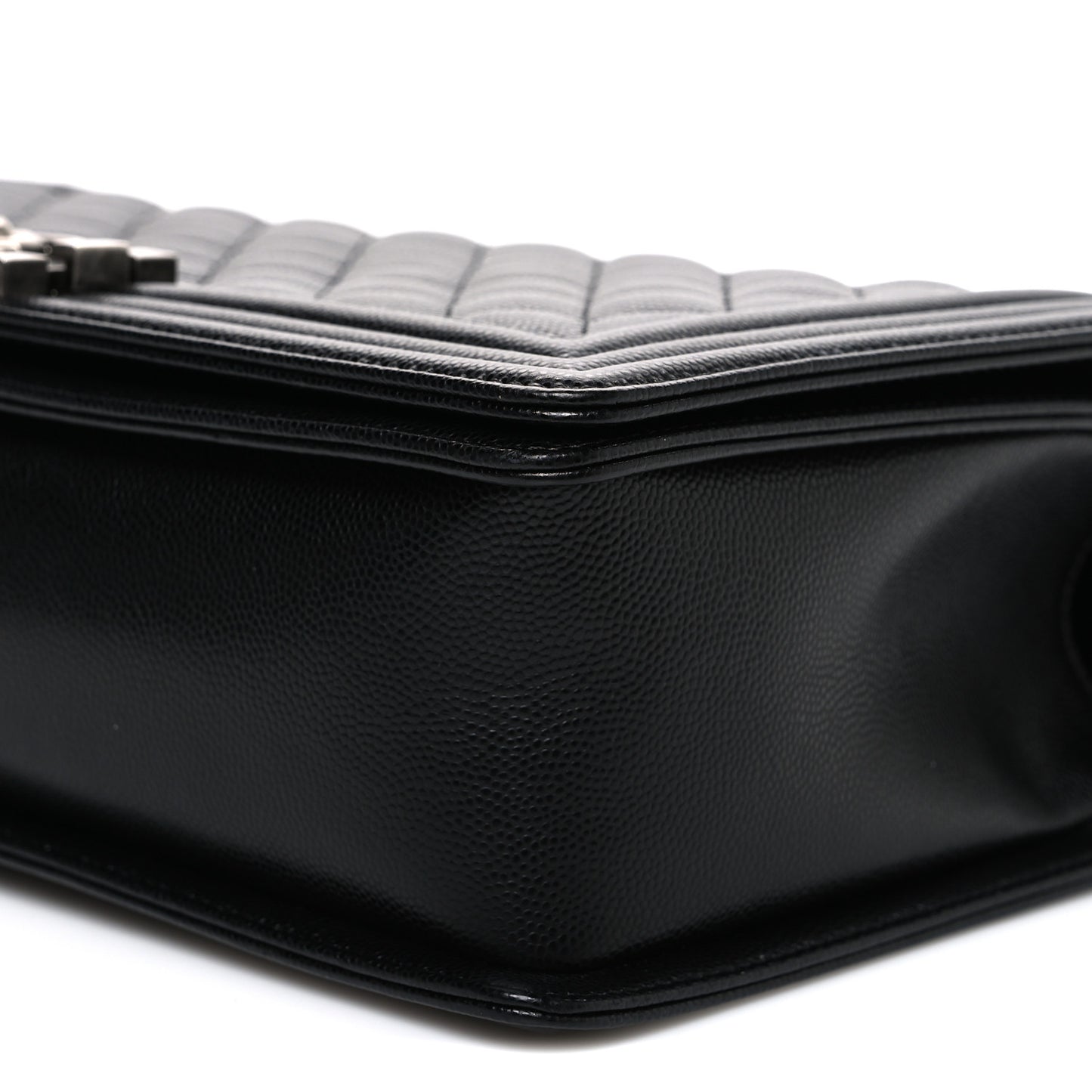 Caviar Quilted New Medium Boy Flap Black