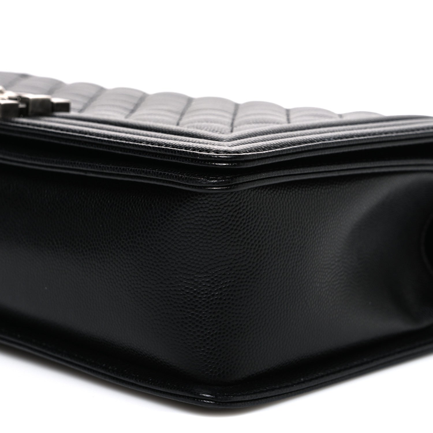 Chanel Caviar Quilted New Medium Boy Flap Black 9 of 10