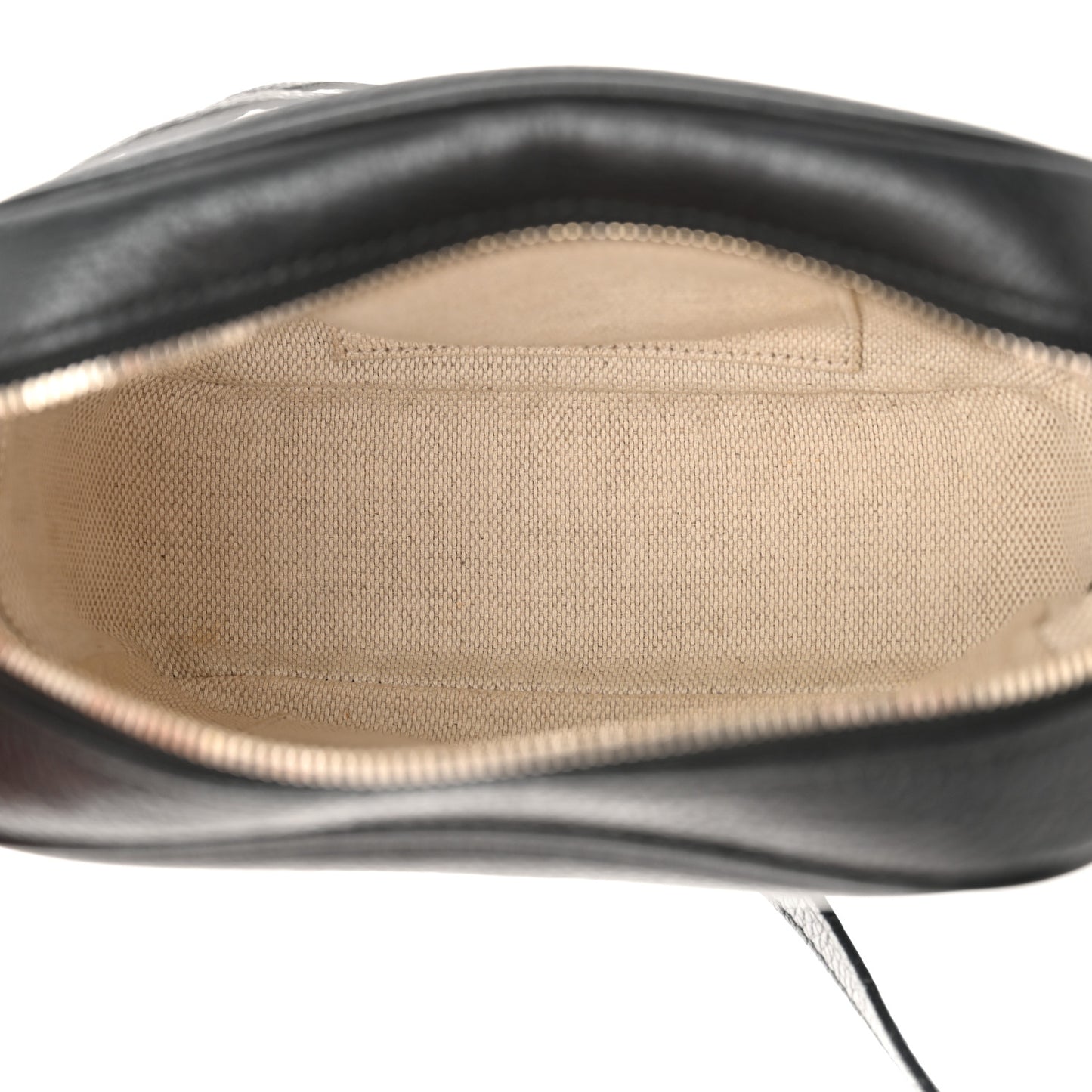 Pebbled Calfskin Small Soho Disco Bag Black