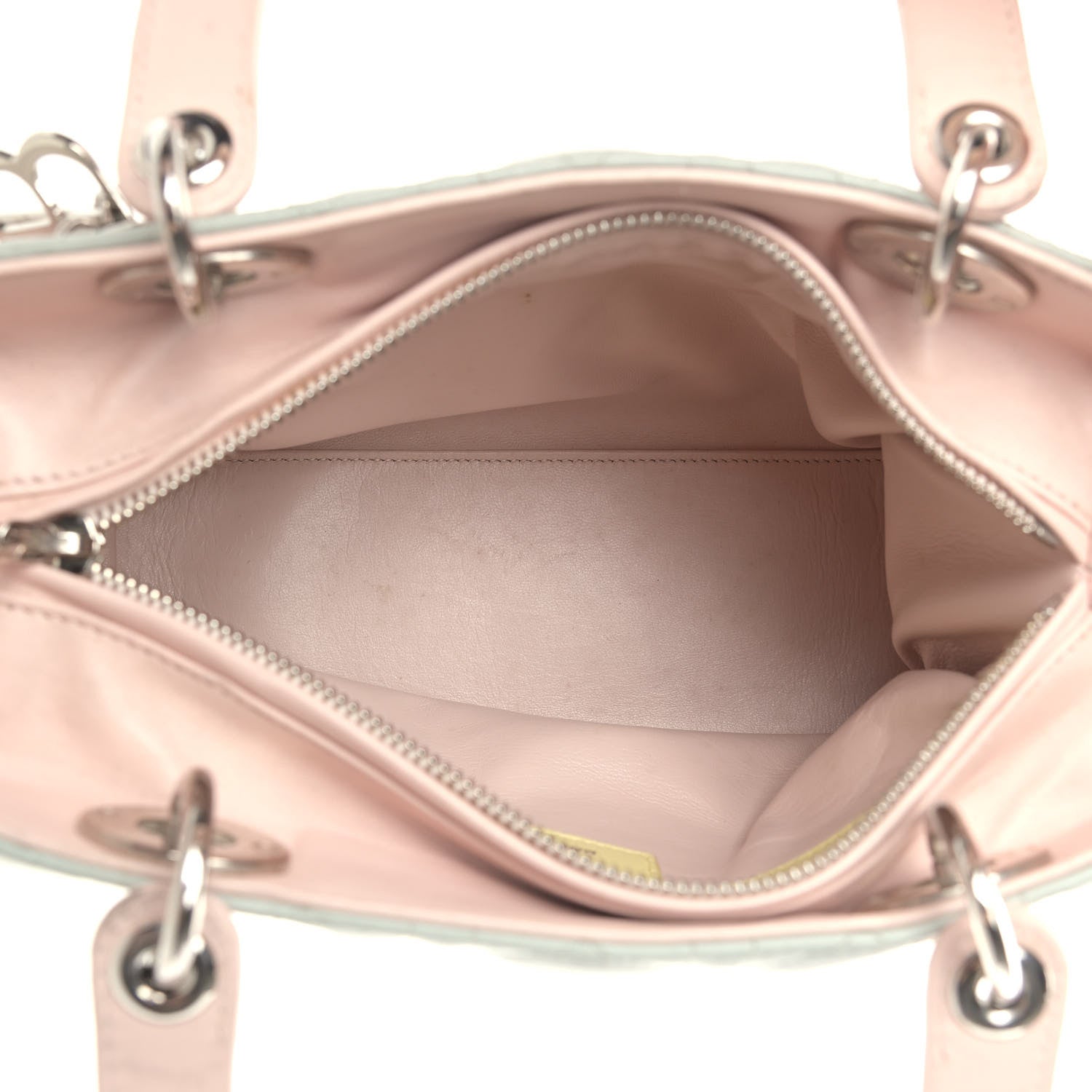 Christian Dior Lambskin Cannage Medium Tri-Color Lady Dior Multicolor 5 of 15