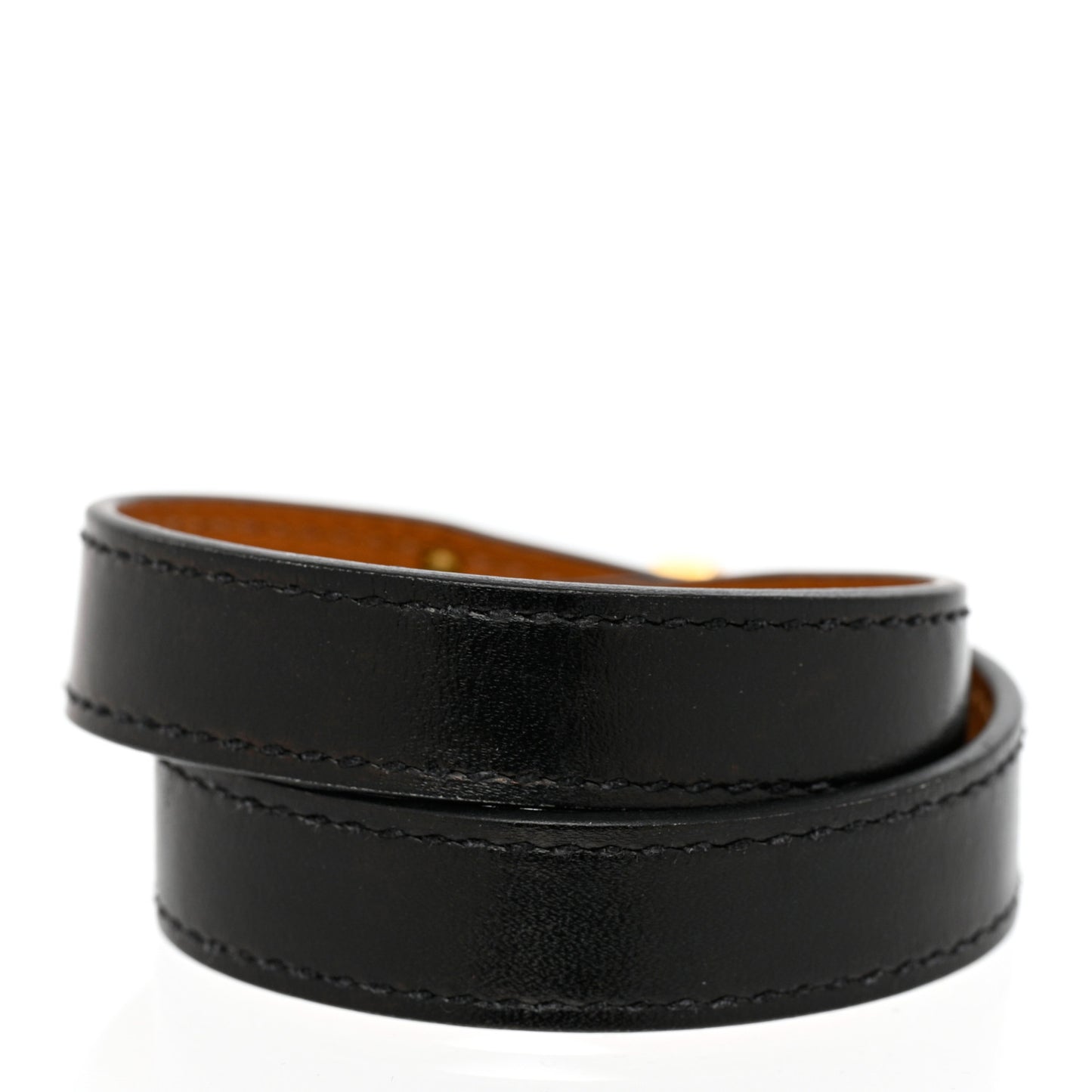 Box Kelly Double Tour Bracelet XS Black