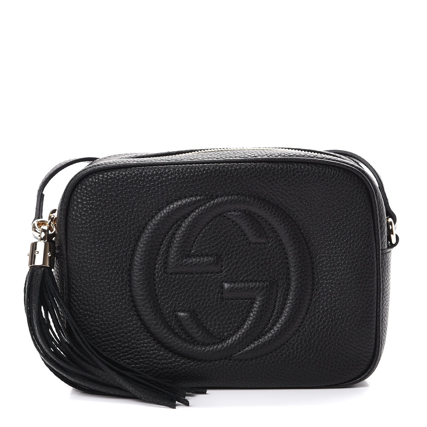 Gucci Pebbled Calfskin Small Soho Disco Bag Black 1 of 9