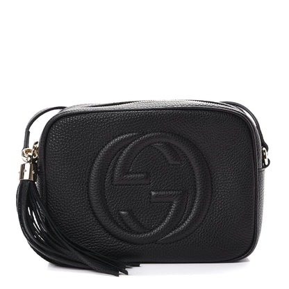 Gucci Pebbled Calfskin Small Soho Disco Bag Black 1 of 9