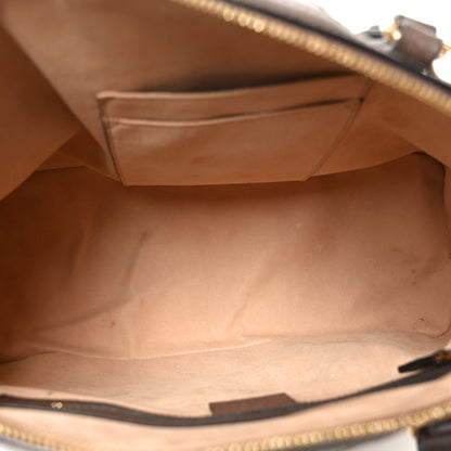 Gucci GG Supreme Monogram Web Medium Ophidia Top Handle Dome Bag Brown 5 of 10