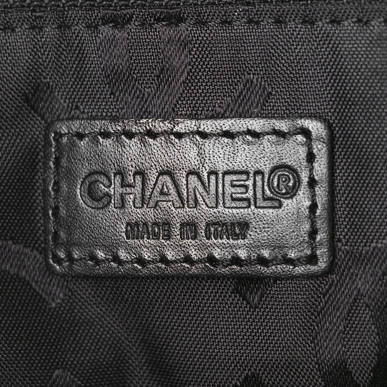Chanel Calfskin Contrast Stitch Surpique Bowler Black 6 of 12