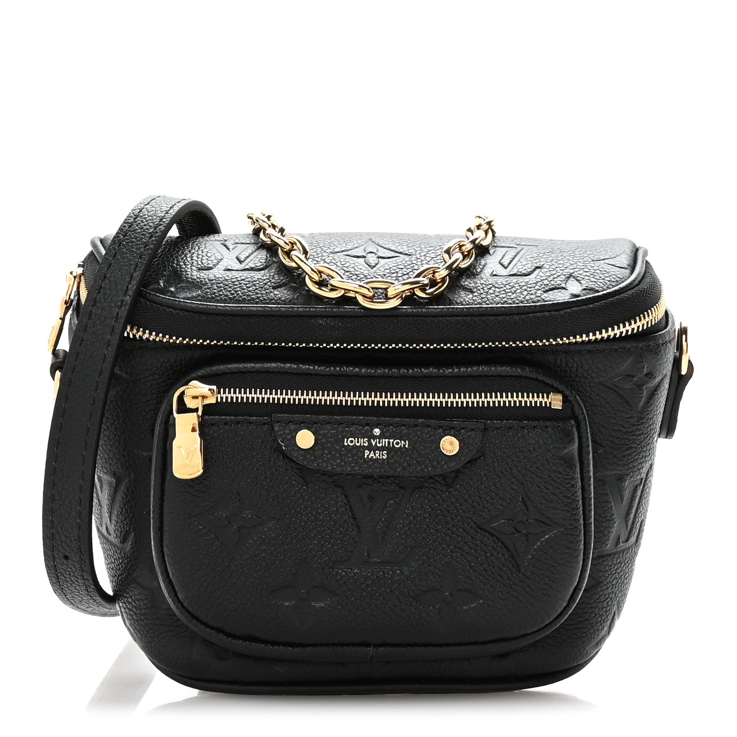 Louis Vuitton Empreinte Mini Bumbag Black 1 of 10