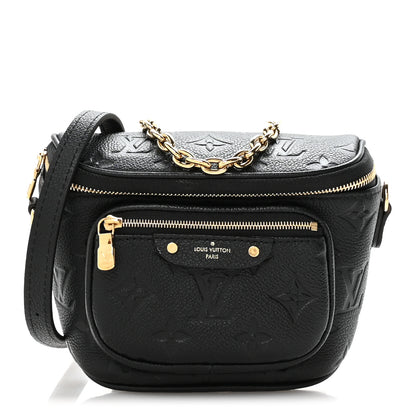 Louis Vuitton Empreinte Mini Bumbag Black 1 of 10