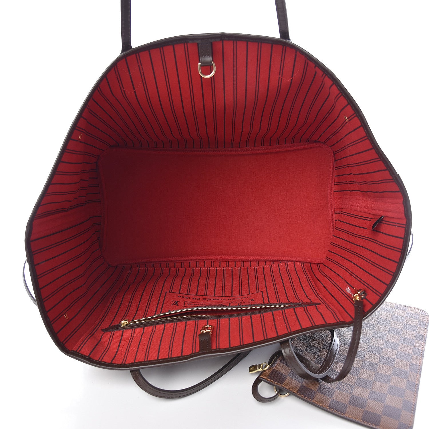 Louis Vuitton Damier Ebene Neo Neverfull GM 6 of 12