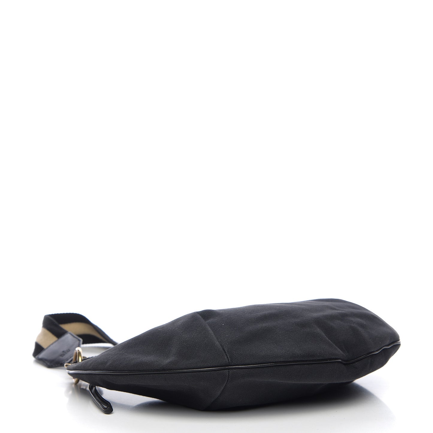 Canvas Web Hobo Black