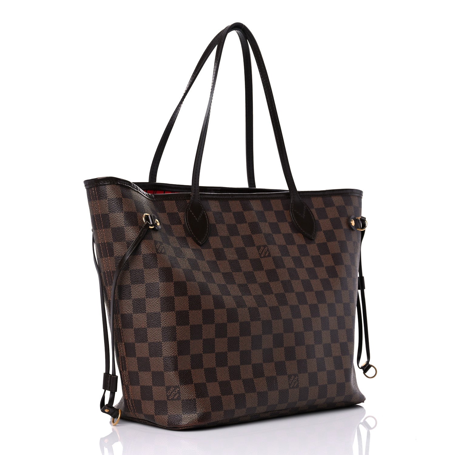 Louis Vuitton Damier Ebene Neverfull MM 3 of 19