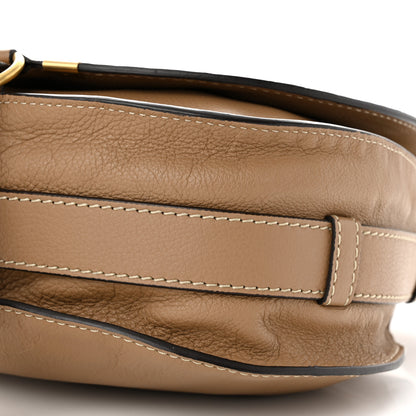 Chloe Calfskin Medium Marcie Round Crossbody Bag Nut 10 of 10