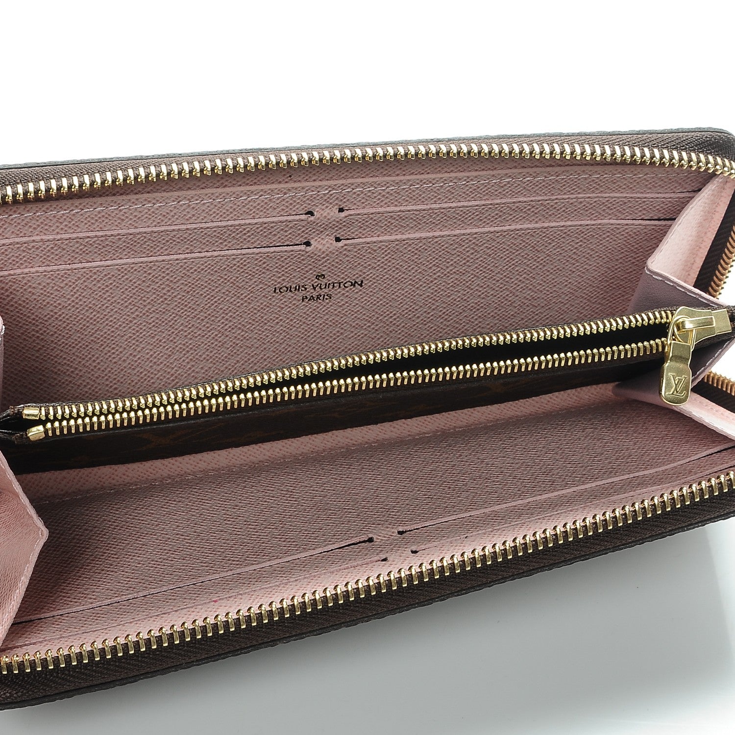 Louis Vuitton Monogram Clemence Wallet Rose Ballerine 5 of 7