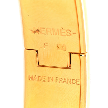 Hermes Enamel Narrow Clic Clac H Bracelet PM White 5 of 5