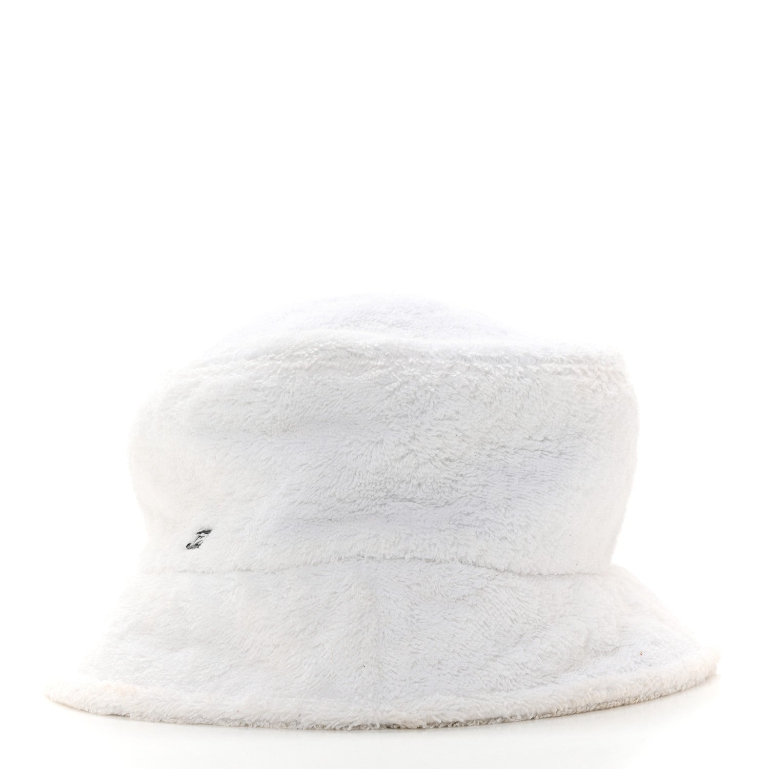 Chanel Terry Cloth CC Bucket Hat L White 4 of 12
