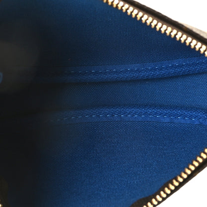 Louis Vuitton Monogram 2019 Christmas Animation Mini Venice Pochette Accessories Blue 7 of 9