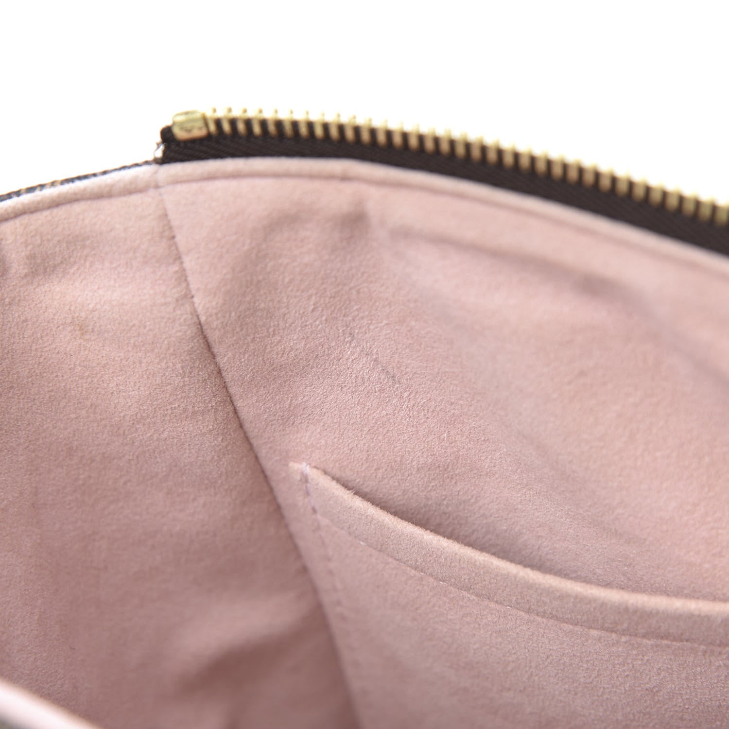 Louis Vuitton Damier Ebene Caissa Tote PM Rose Ballerine 7 of 13