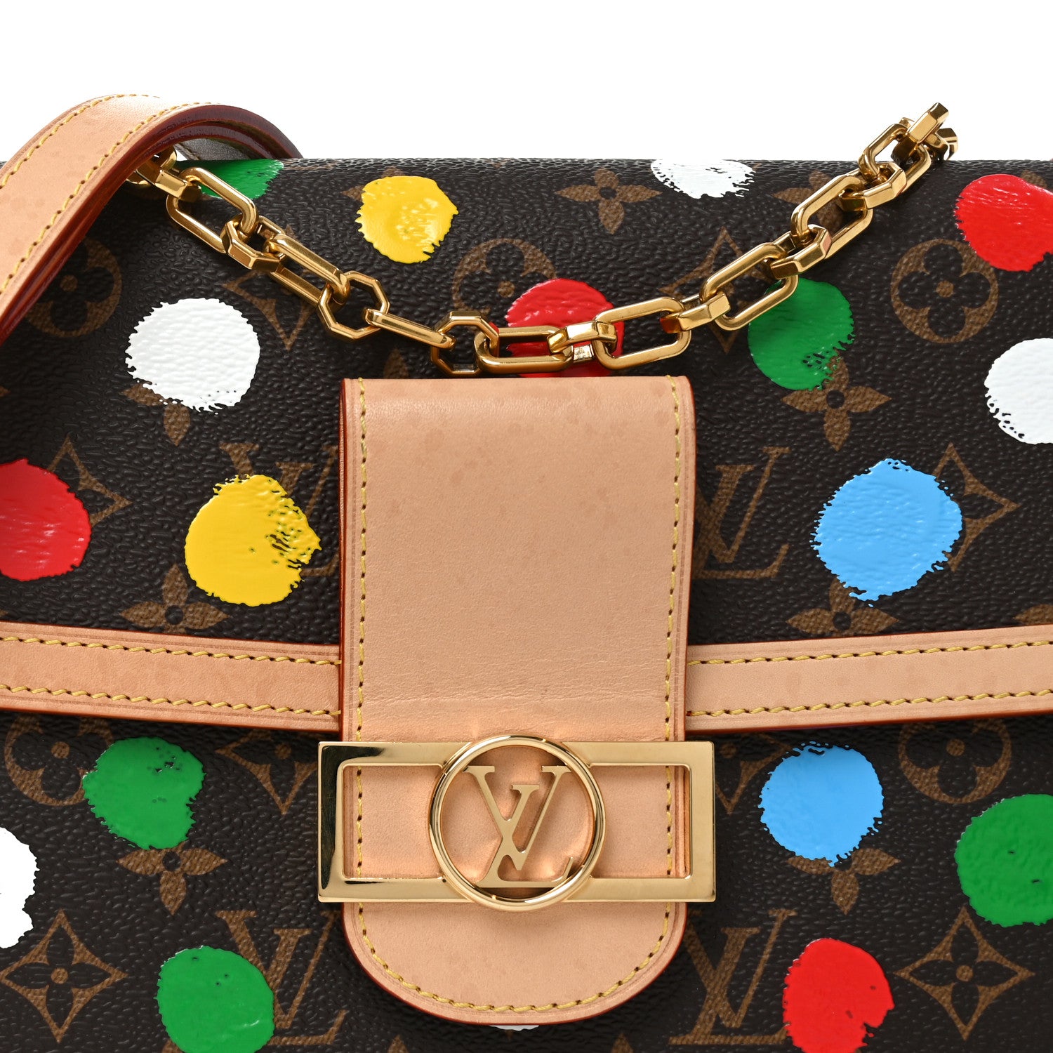Louis Vuitton LV X YK Monogram Dots Dauphine Multicolor 1891963