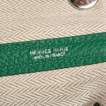 Hermes Vache Country Garden Party 30 TPM Vert Vertigo 6 of 8